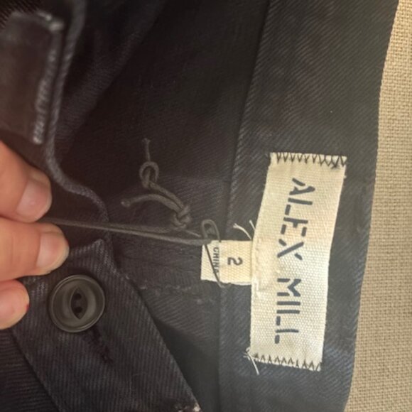 Alex Mill - Phoebe Shorts-Navy-Size 2 - Picture 2 of 5